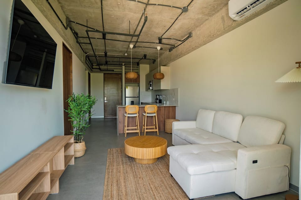 Living Room & Kitchen