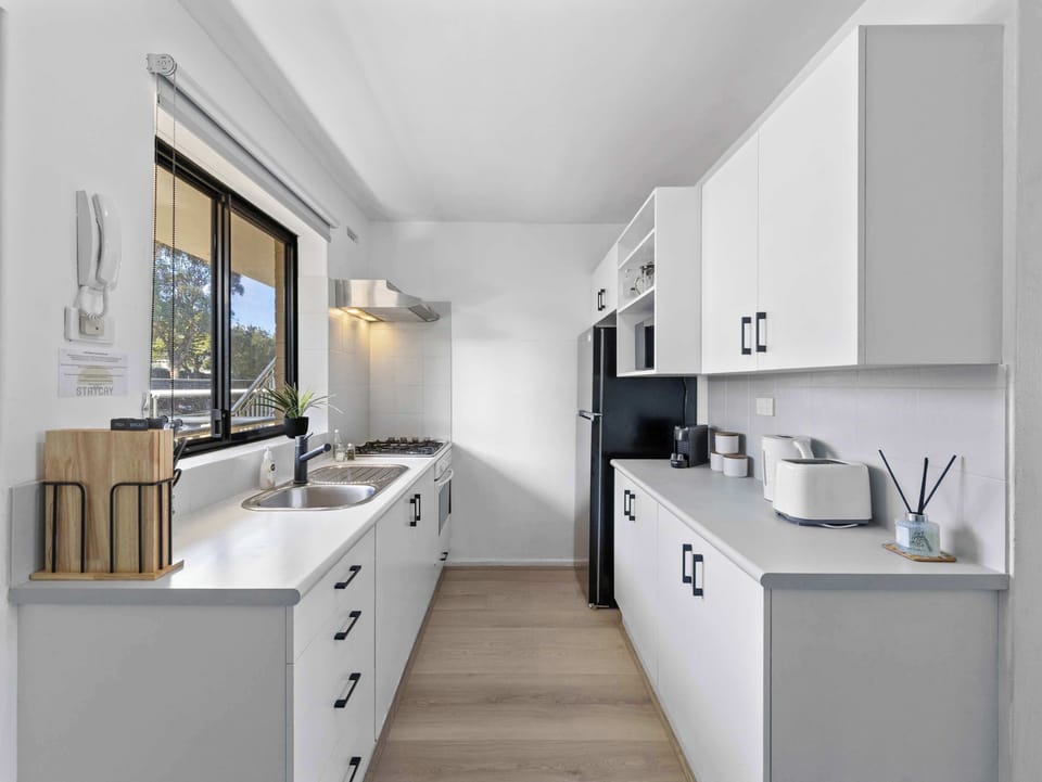 A well-equipped kitchen designed to feel just like home.