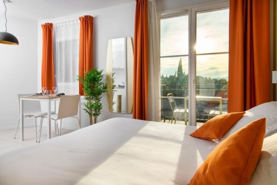 Bedroom. Interior and views may vary based on location and availability.