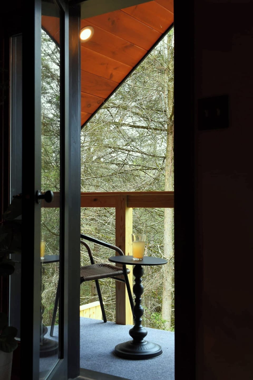 the upper deck just off the lofted workspace+