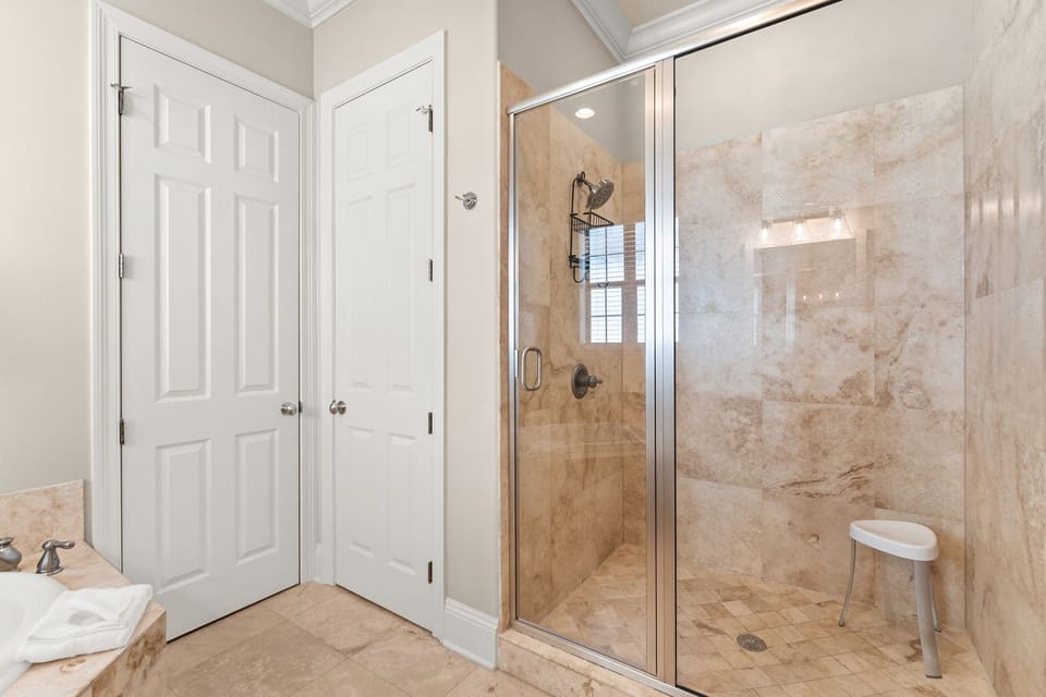 1st Floor Master Ensuite Bathroom with Walk-In Shower