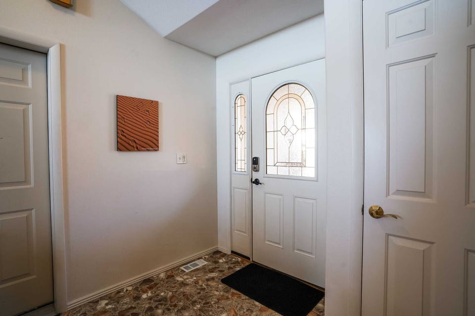 Step into a clean, inviting space with easy self check-in and a bright, airy feel throughout the home.