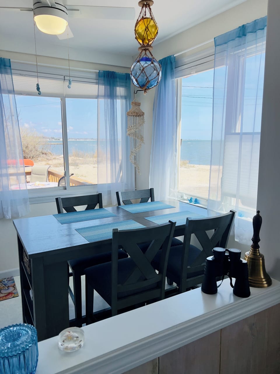 Ocean views from every window