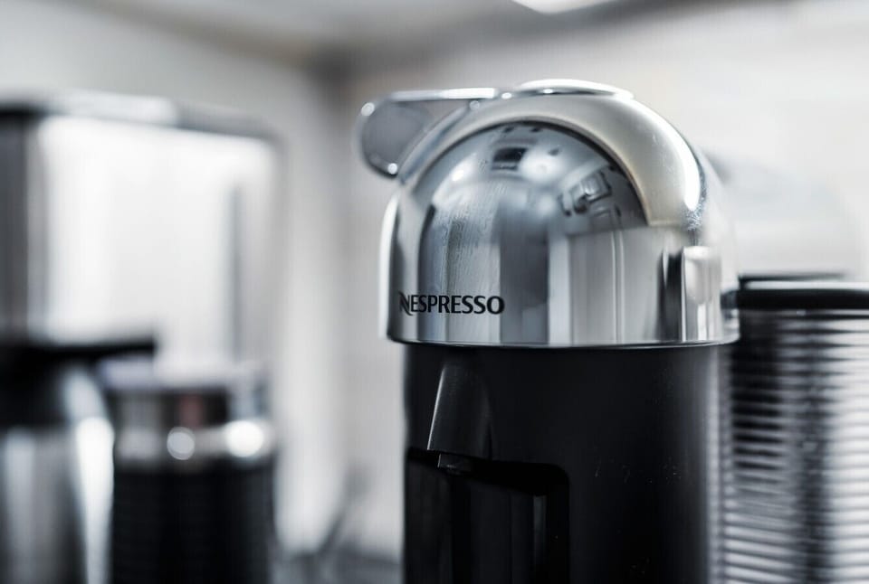 Your morning coffee station, ready whenever you are