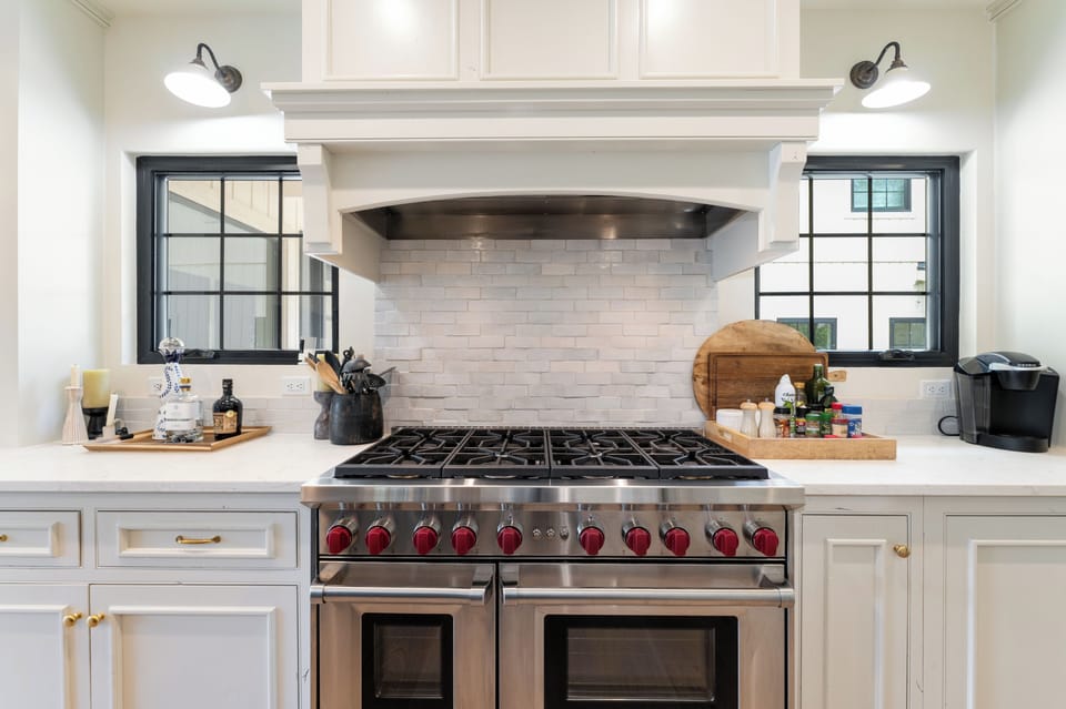 Gas range stove | Interior