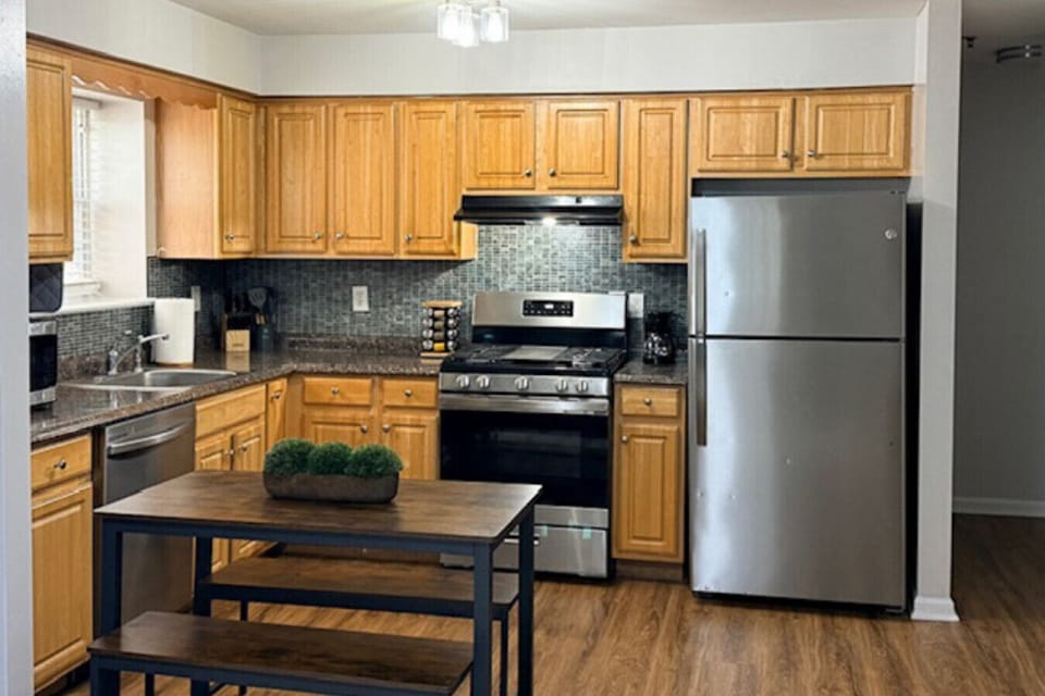 Kitchen + Dining Area