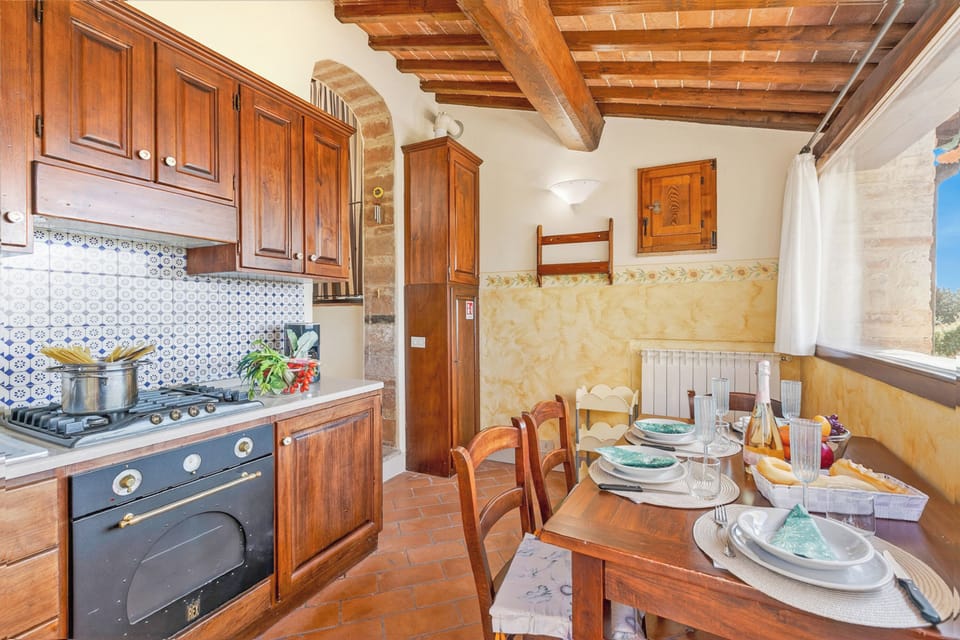 Kitchen and dining area