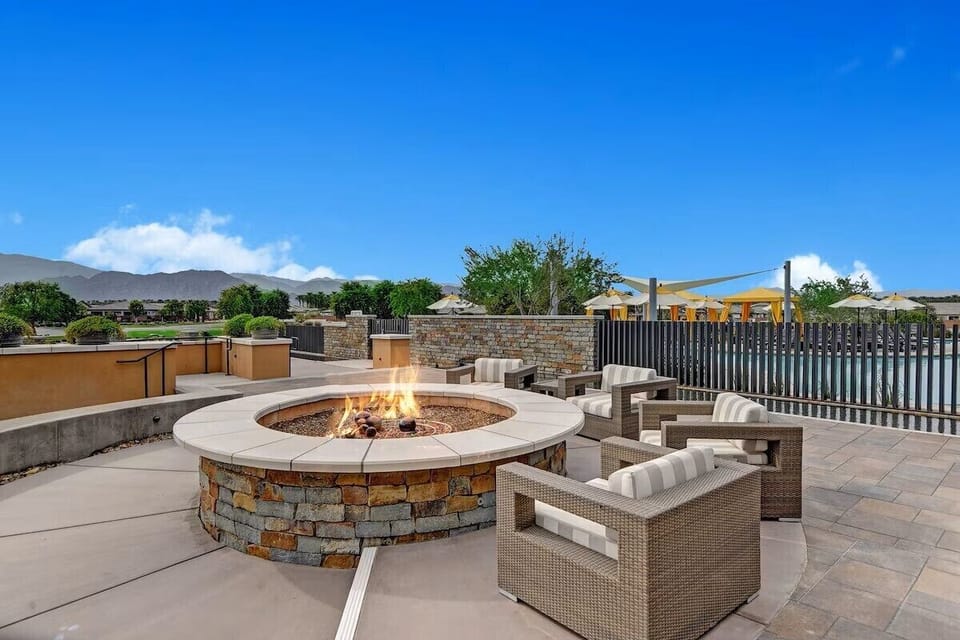 Evenings around the firepit are awesome