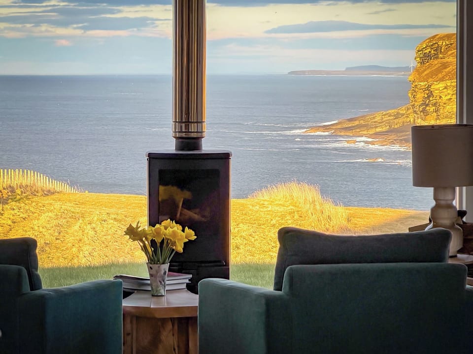 Living area | Croft 105, Melvich