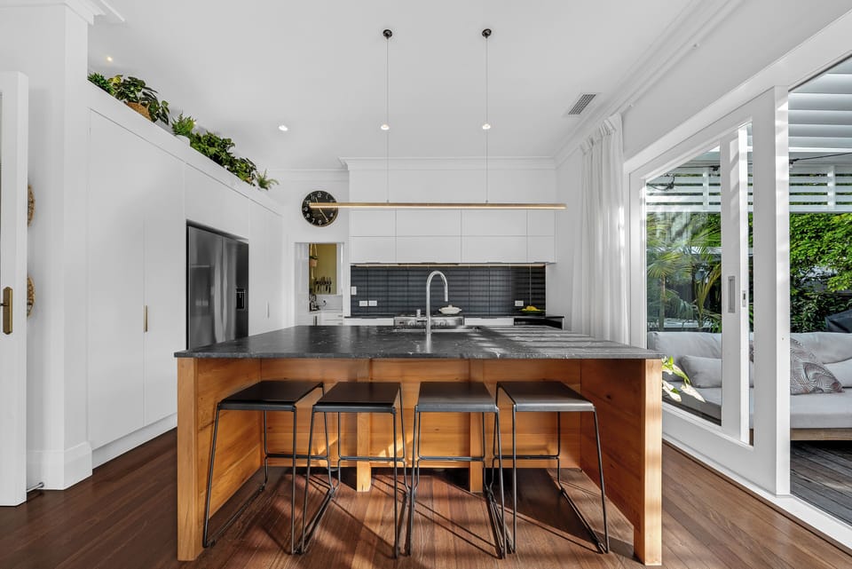 kitchen, door to Scullery/Laundry