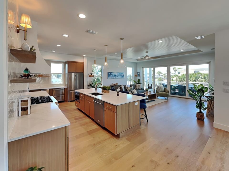 Open Living Room with Natural Light