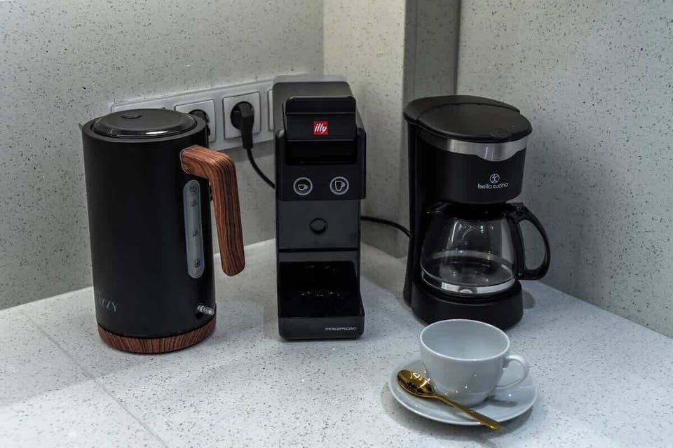 Coffee Station with Espresso Machine and Complimentary Coffee