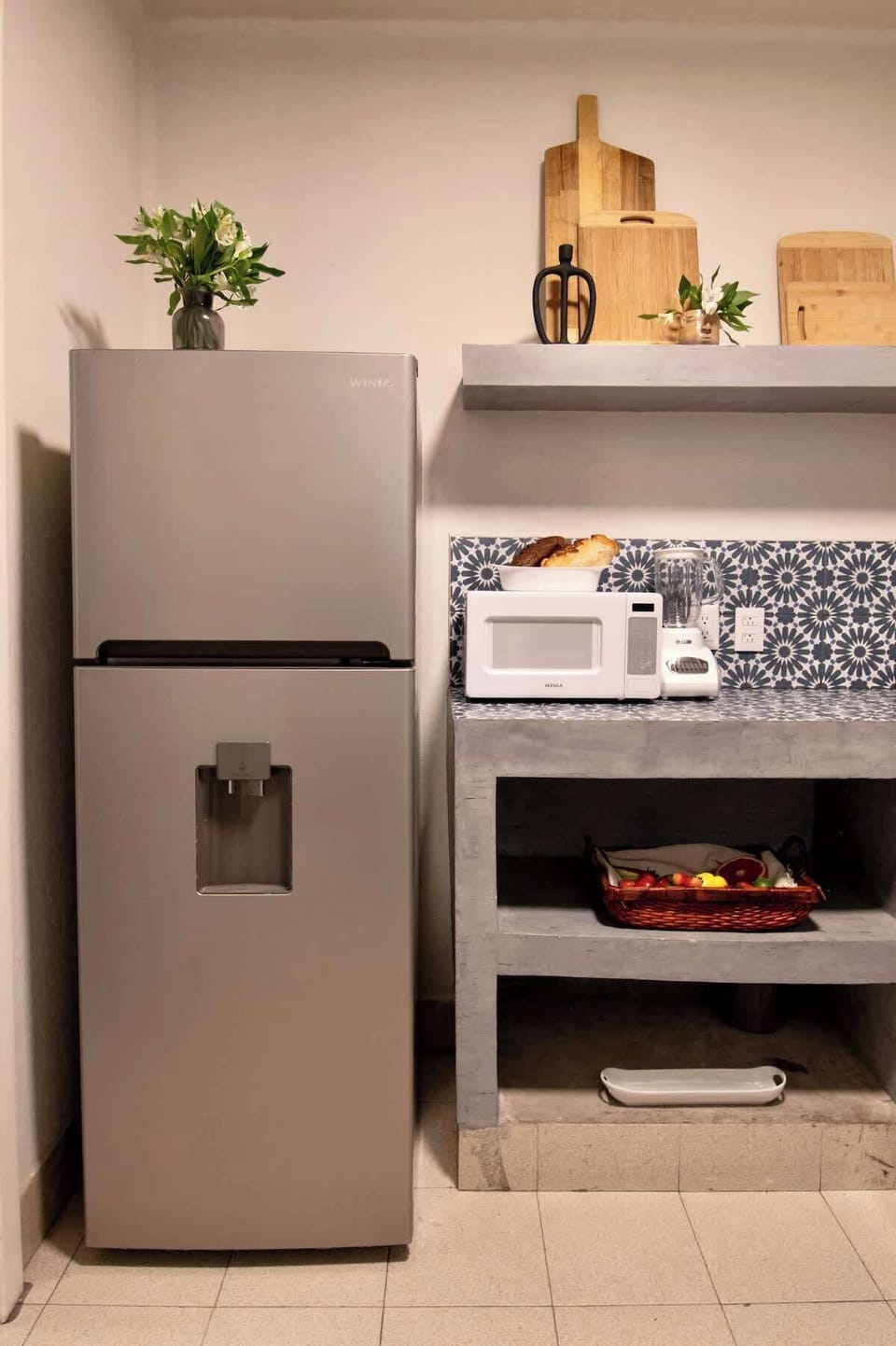 Clean lines, modern appliances, and all the essentials provide a functional kitchen that's ready whether you're preparing coffee in the morning or a family dinner at night.