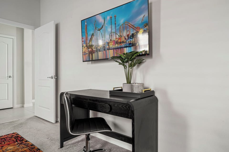 Bedroom desk for planning your next galactic mission
