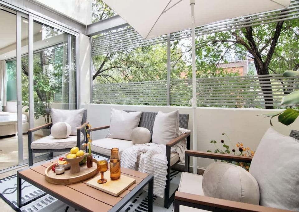 Escape to our serene terrace, a hidden gem where you can unwind and soak up the tranquility. Whether you bask in the sunshine or admire the captivating views under the starry sky, is the ideal retreat for relaxation and creating unforgettable moments