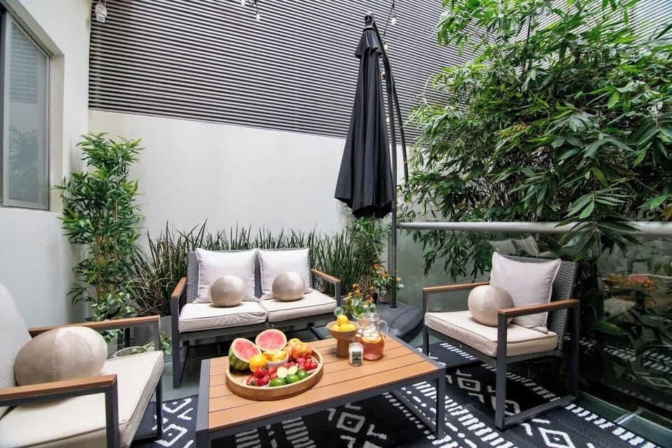 Escape to our serene terrace, a hidden gem where you can unwind and soak up the tranquility. Whether you bask in the sunshine or admire the captivating views under the starry sky, is the ideal retreat for relaxation and creating unforgettable moments