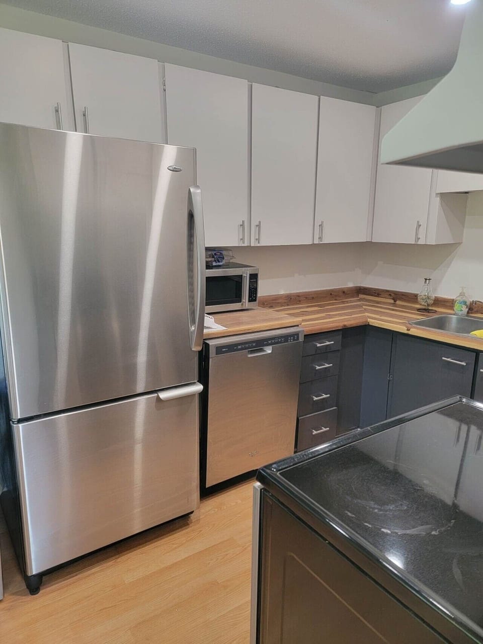 Fully stocked kitchen