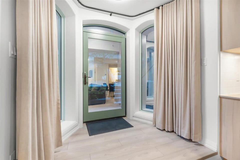 Private entrance