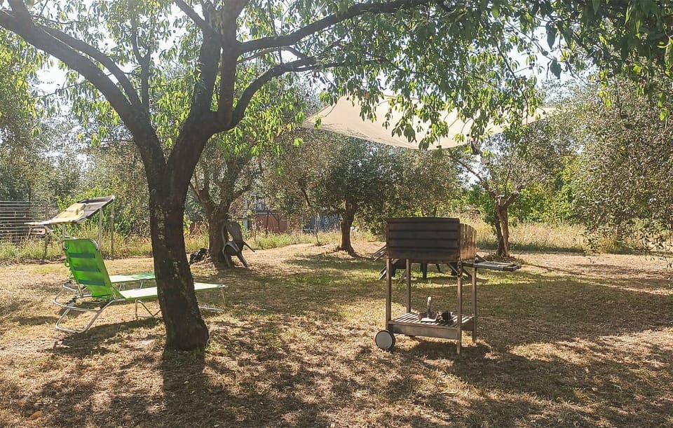 outside
