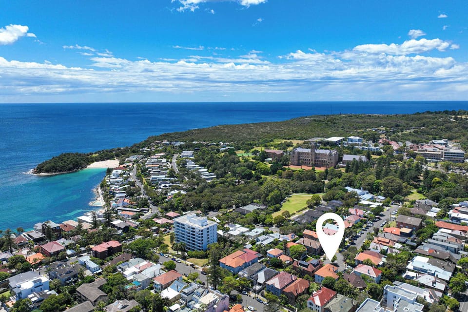 Location shot within Manly