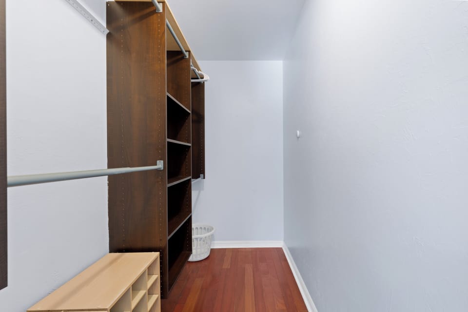 Primary Walk In Closet