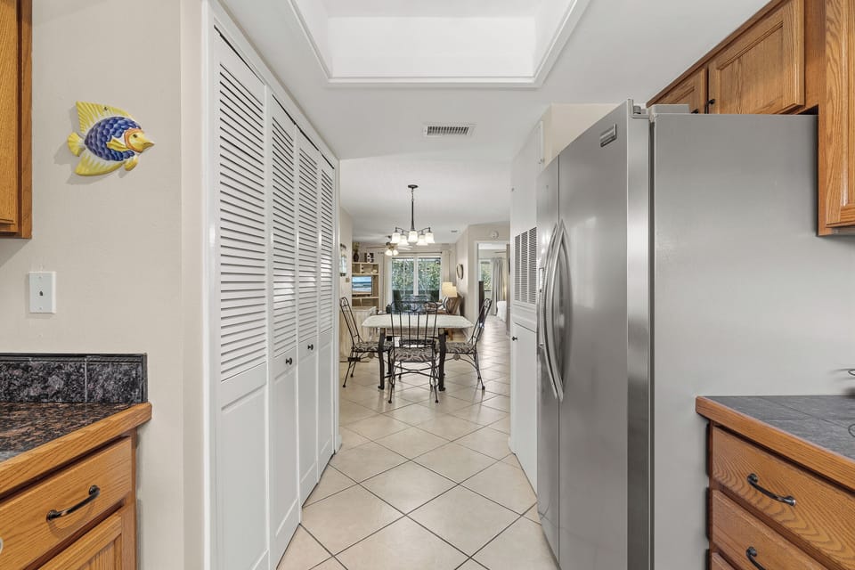 Hallway to Dining Area