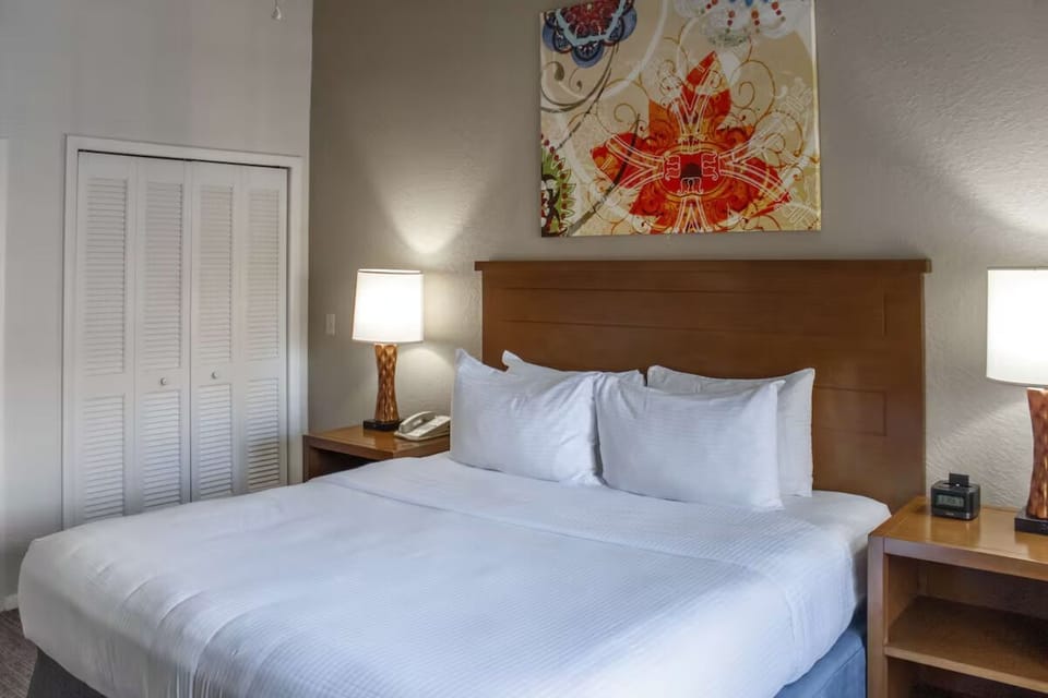 Bedroom. Interior and views may vary based on location and availability.