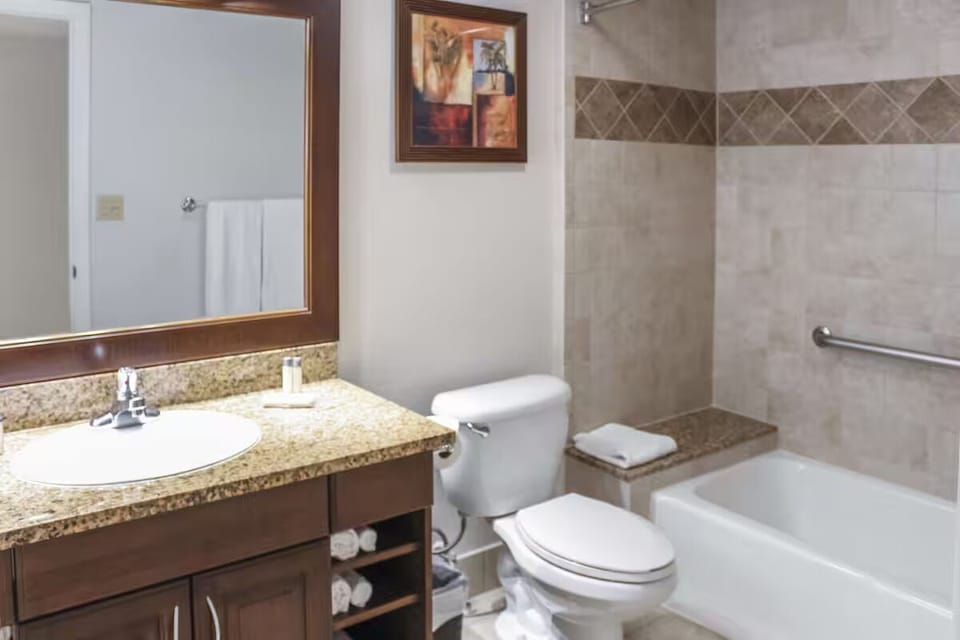 Bathroom. Interior and views may vary based on location and availability.