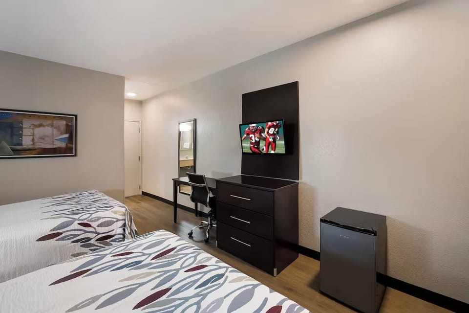 Settle in comfortably with two beds and a roomy layout.