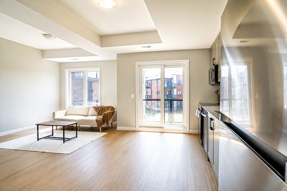 Living Area and Balcony