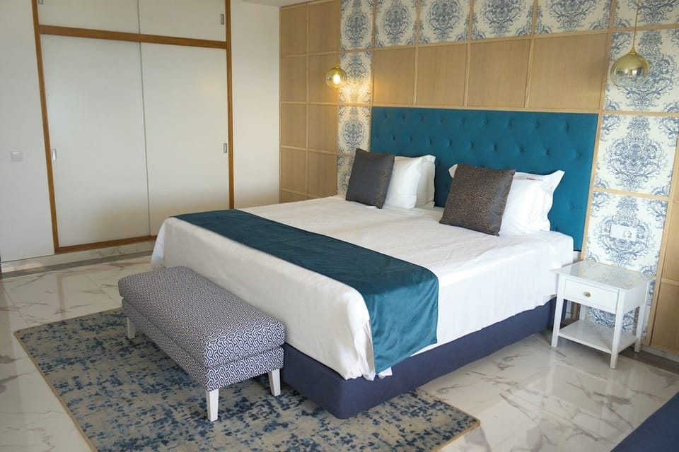 Bedroom. Interior and views may vary based on location and availability