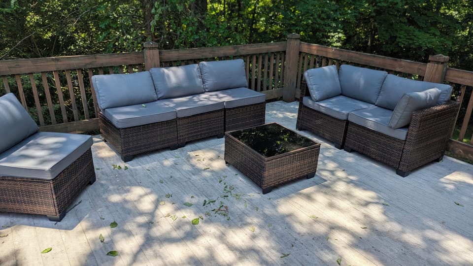 Private Master Bedroom Deck