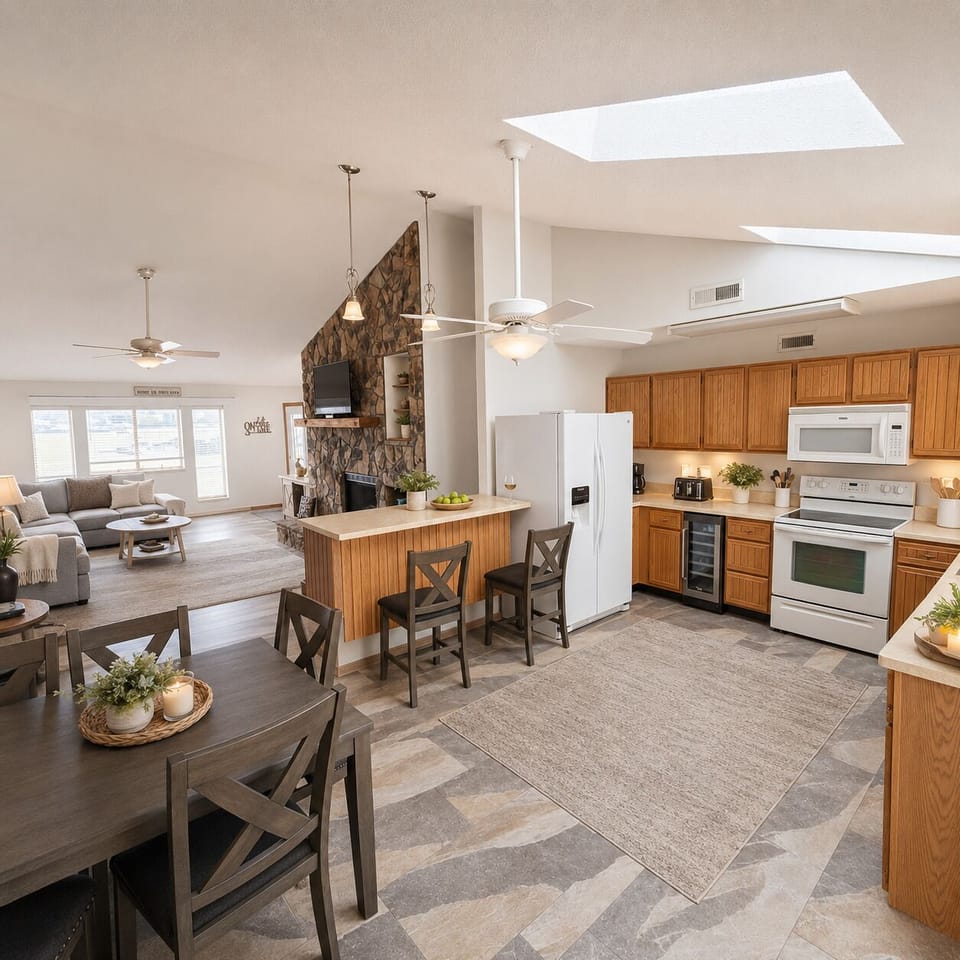 Spacious Kitchen