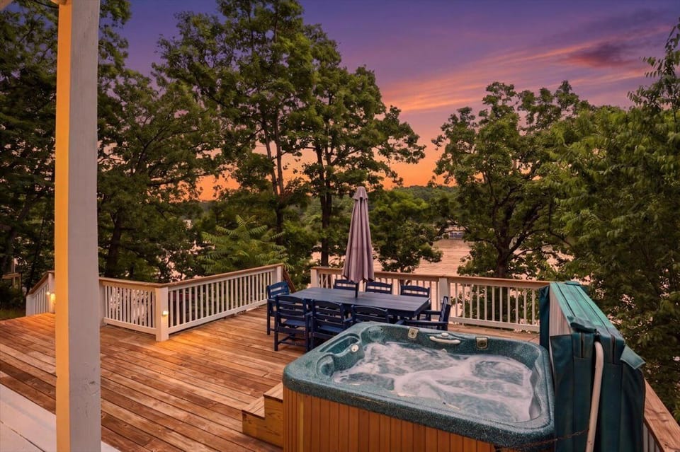 Sunset on the Deck