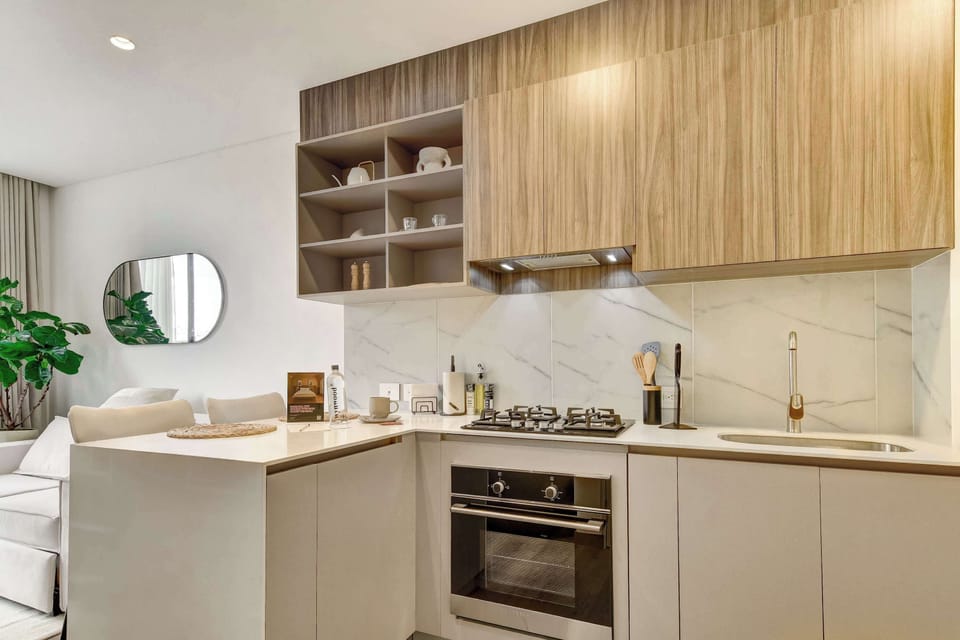 A comfortable and fully equipped kitchen