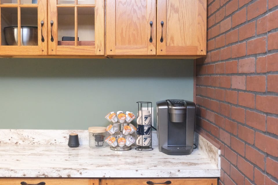 Keurig Machine with provided k-cups