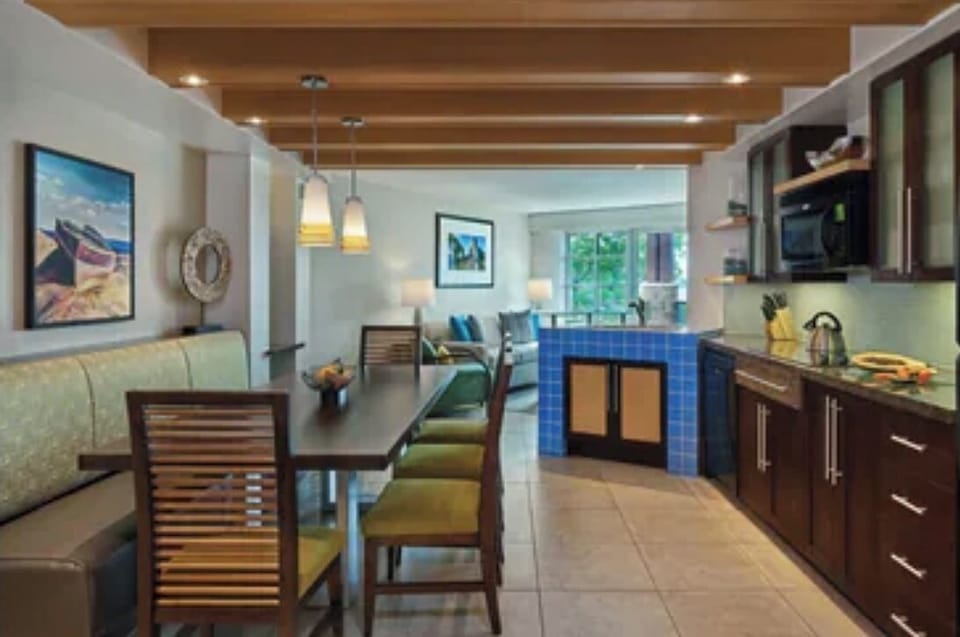 Full kitchen with everything you need. There is no oven just a stovetop