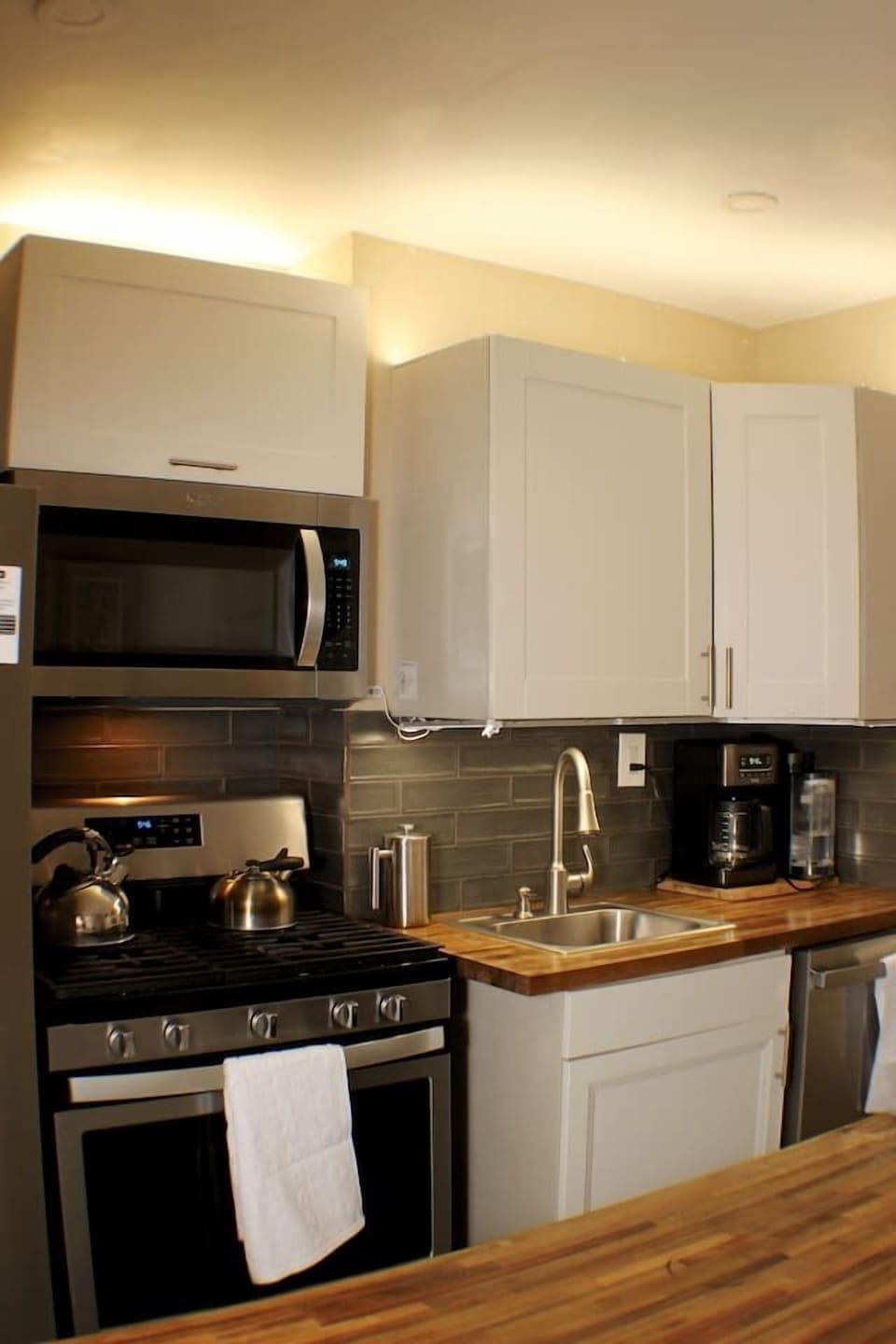 Upstairs kitchen