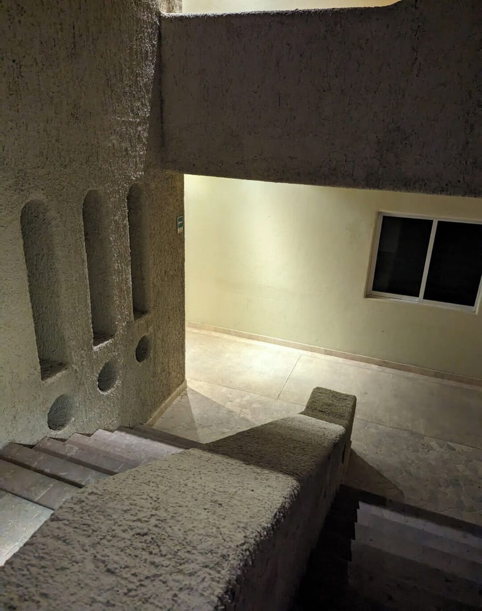 Well lit entrance for easy and secure access