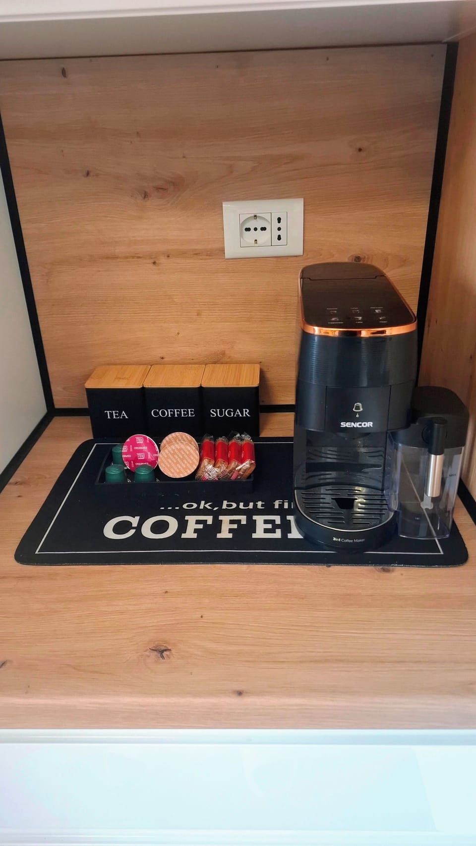 Coffee and/or coffee maker