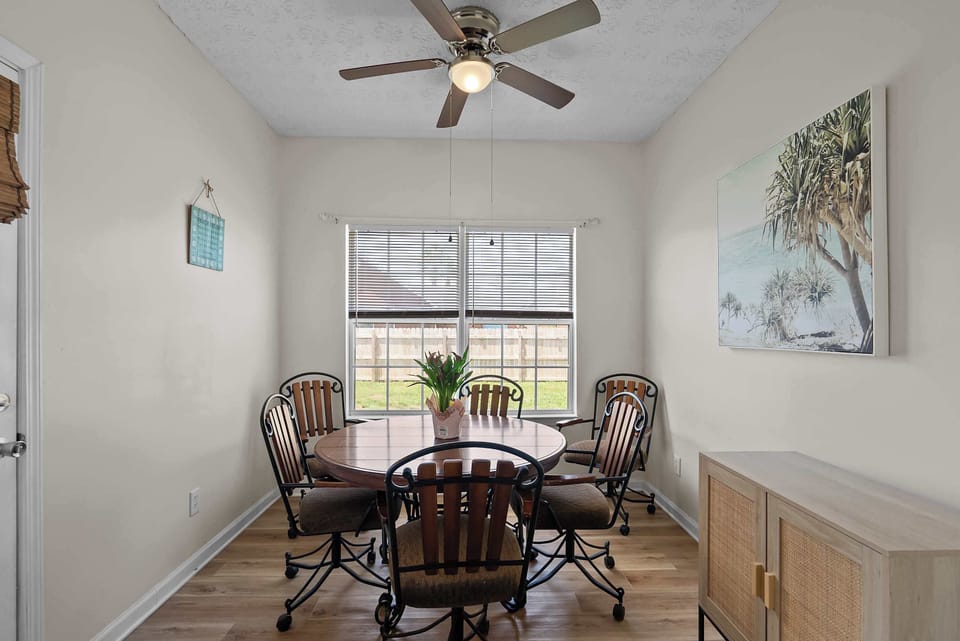 Extra seating makes it easy for families and groups to gather together