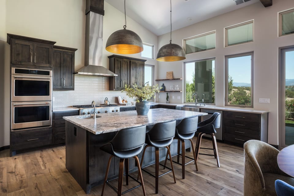 Sip your morning Coffee while the Kids gather around the Kitchen Island