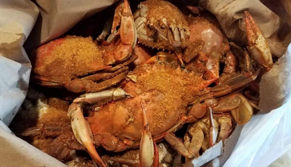 Picked up blue crabs from PGN a few blocks away.