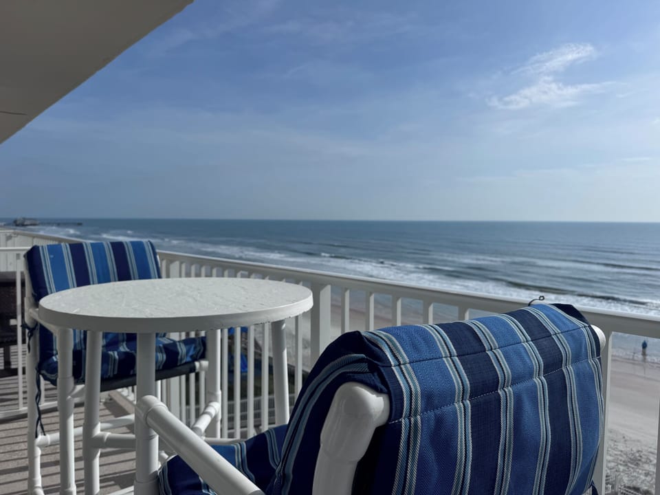 Balcony views with the stay