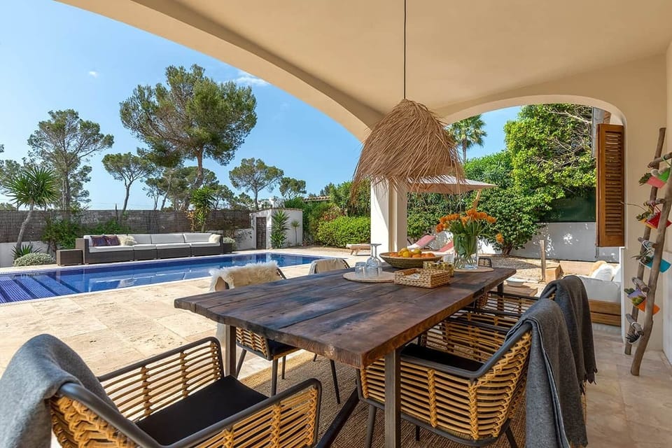 Poolblick Veranda