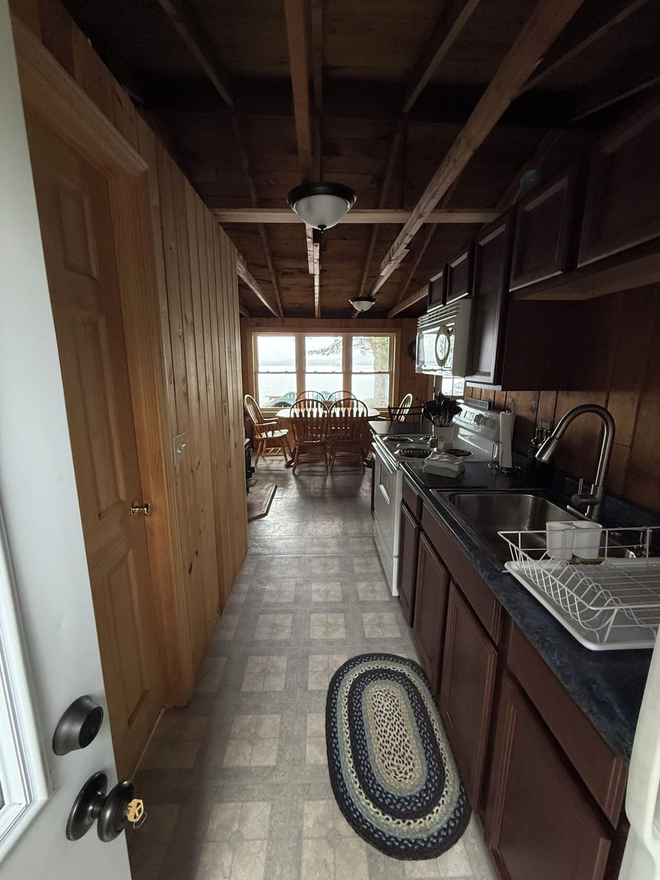 Entrance into kitchen