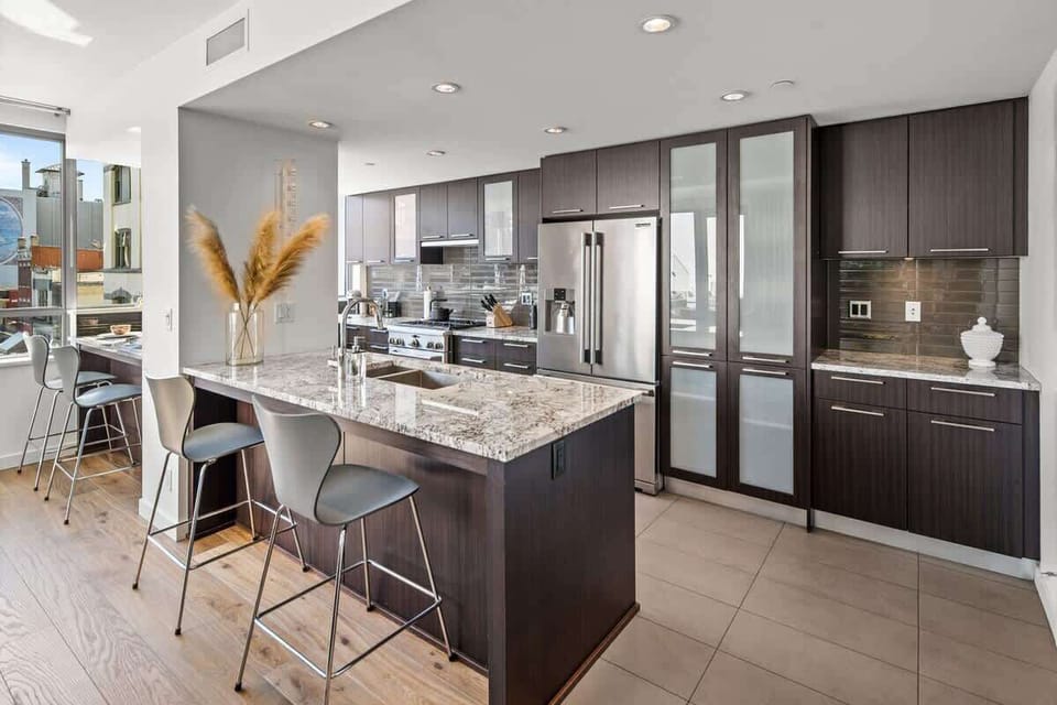 Chef style kitchen