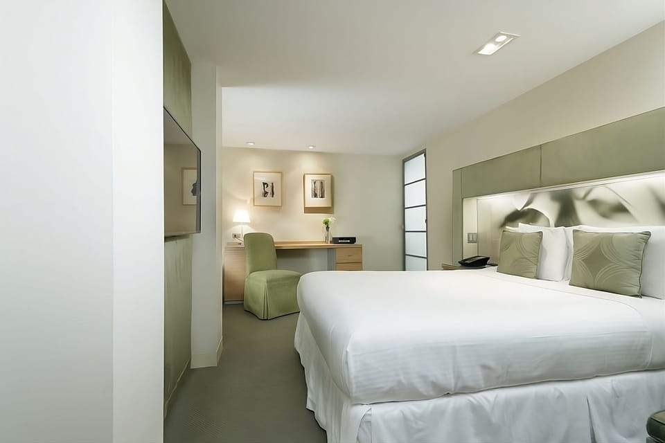Bedroom. Interior and views may vary based on location and availability.
