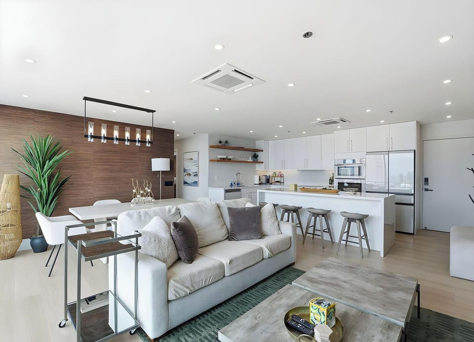 Open-Plan Living And Kitchen