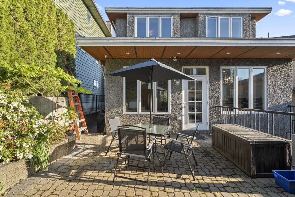 Private outdoor patio ideal for morning coffee and evening gatherings